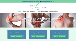 Desktop Screenshot of laoisinjuryclinic.ie